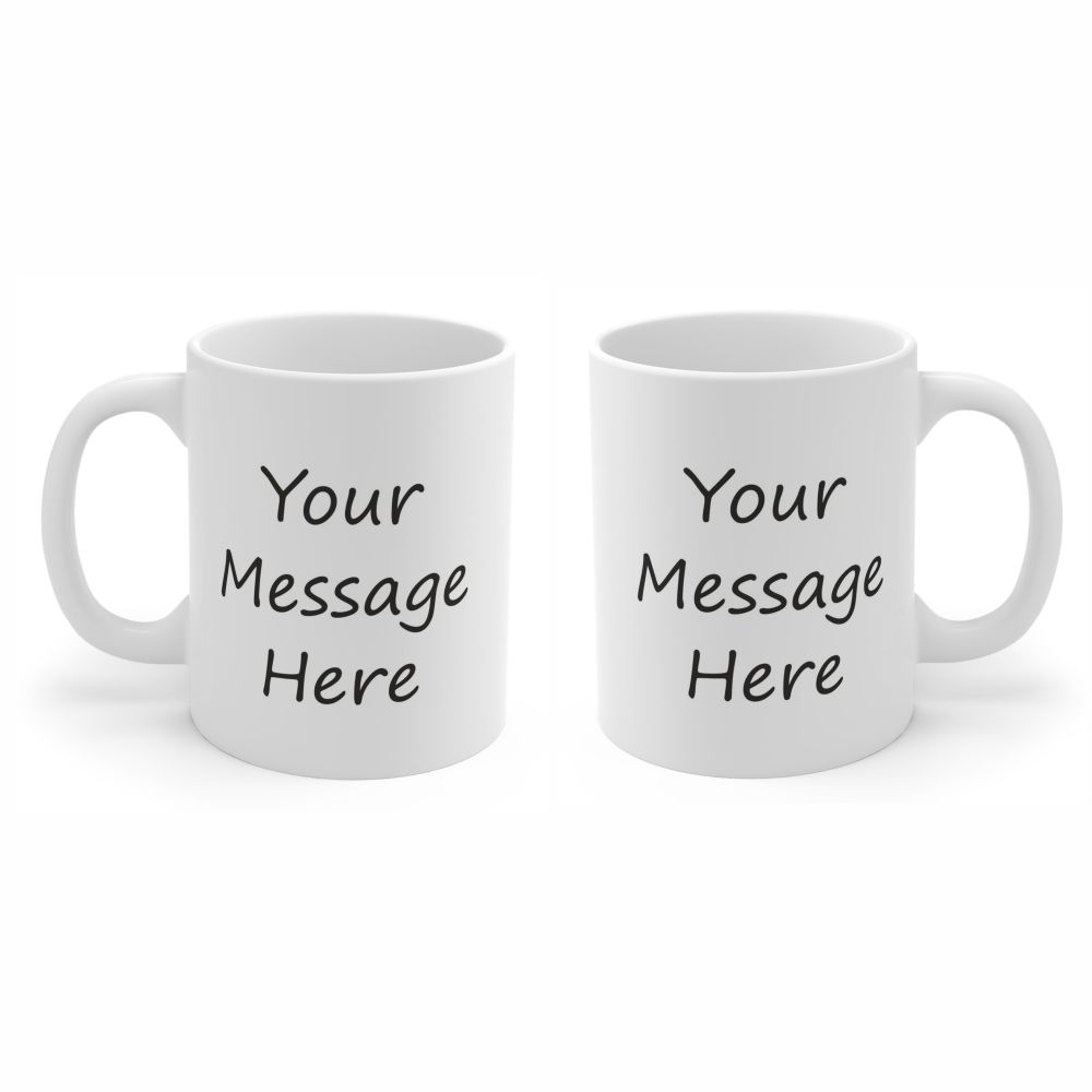 Personalised Message Mug